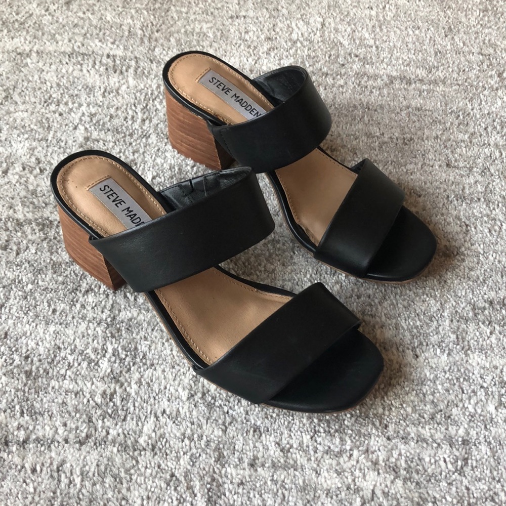 Steve Madden block heel sandal